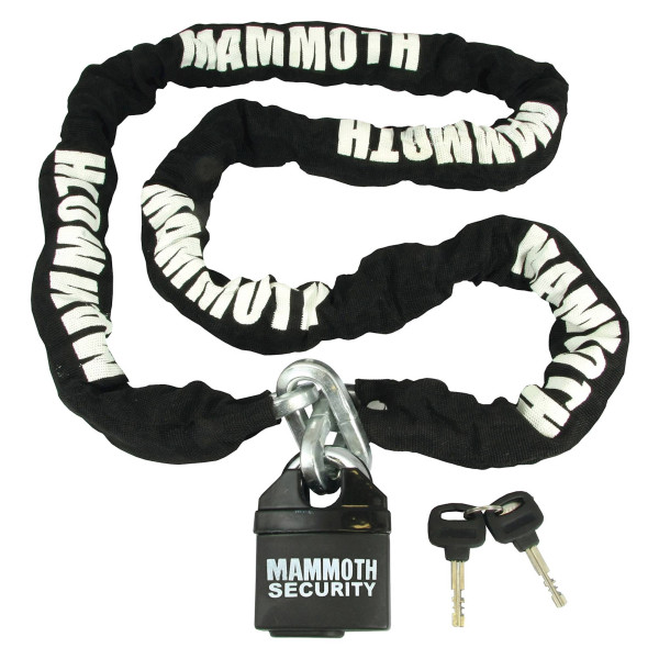Mammoth Security Mammoth 10mm square lock & chain